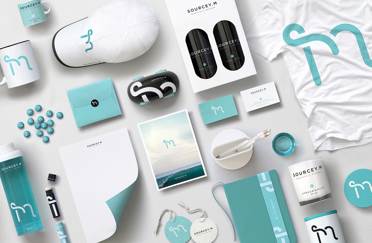 墨爾本Sourcey.M營銷機(jī)構(gòu)VI設(shè)計(jì)