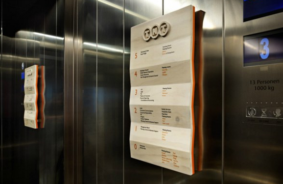 經(jīng)典導(dǎo)視設(shè)計讓你感受到大氣穩(wěn)重