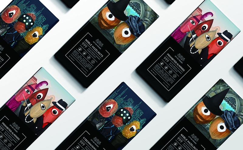 休閑食品包裝設(shè)計(jì)，巧克力包裝設(shè)計(jì)，趣味巧克力包裝設(shè)計(jì)，杭州石特設(shè)計(jì)