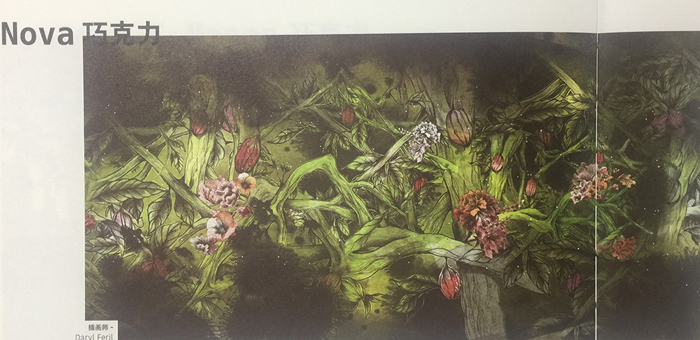 天然、綠色的休閑食品巧克力包裝設(shè)計(jì)