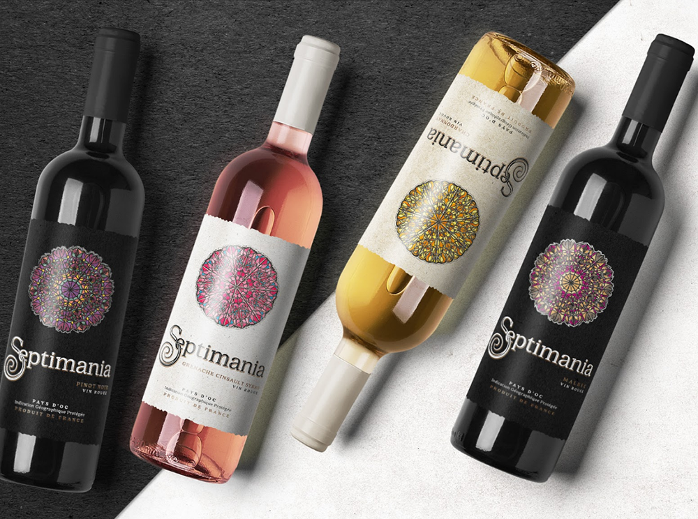 簡約與精致并存的法國葡萄酒包裝設(shè)計