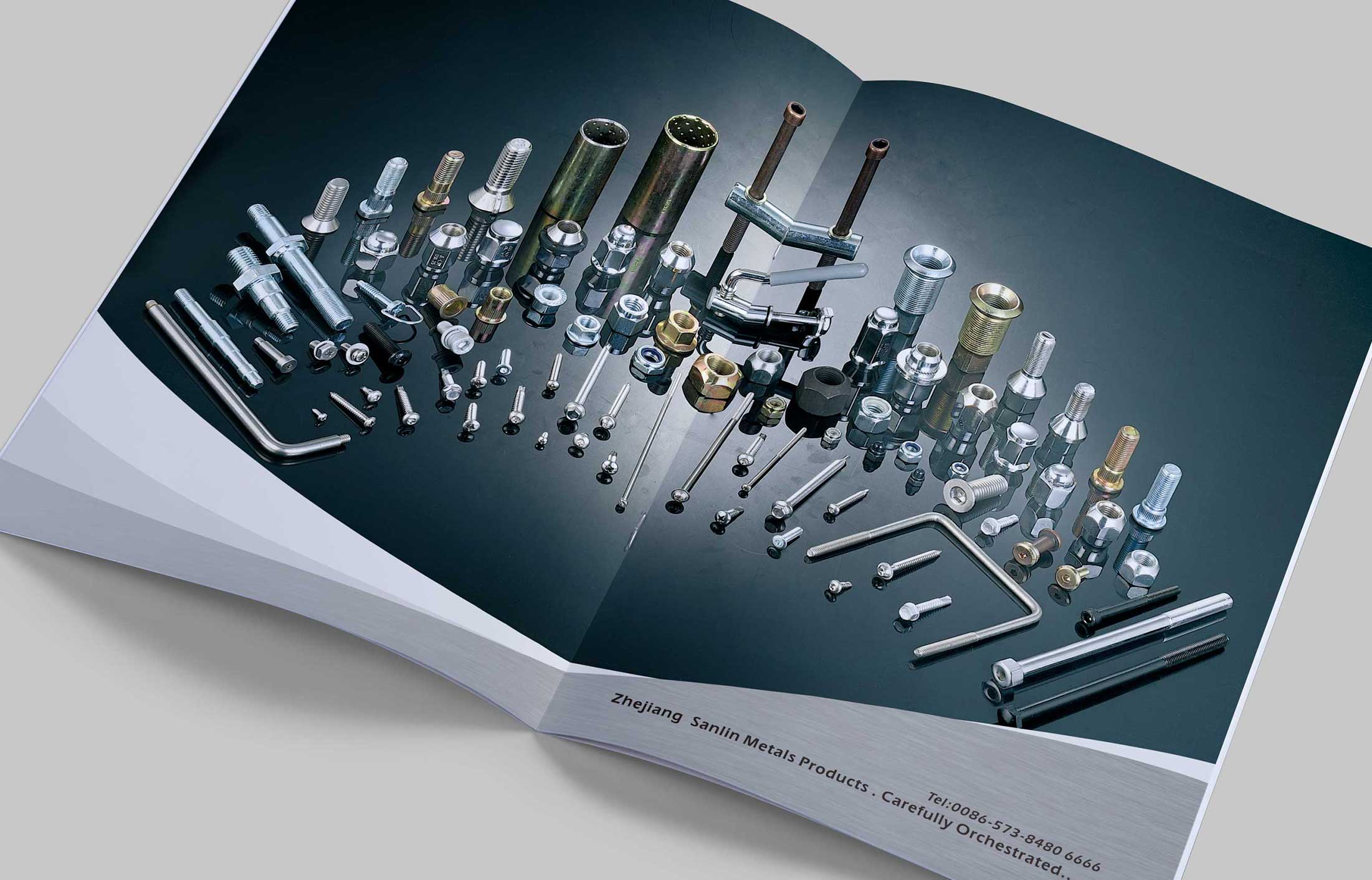 機械五金宣傳冊設計的注意事項