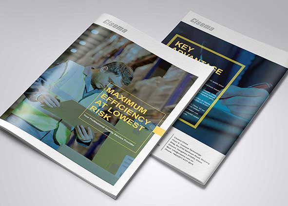 金融銀行畫冊的設計步驟