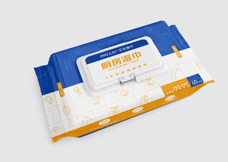 簽約青島國恩四時五紡柔性科技有限公司濕紙巾包裝設計!