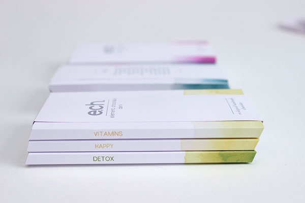 彩色之光, 生態手工巧克力食品包裝設計工程。