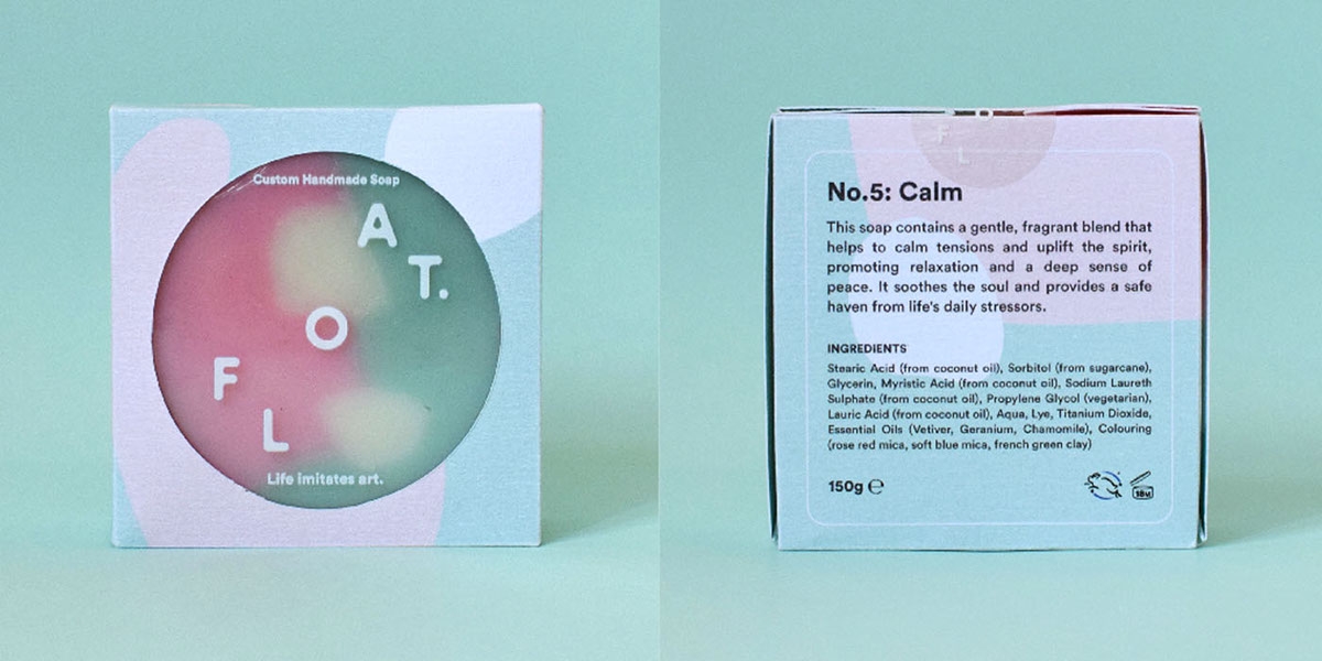 沐浴時間，全新的沐浴用品香皂產(chǎn)品包裝設(shè)計，盡情的放松休息吧！