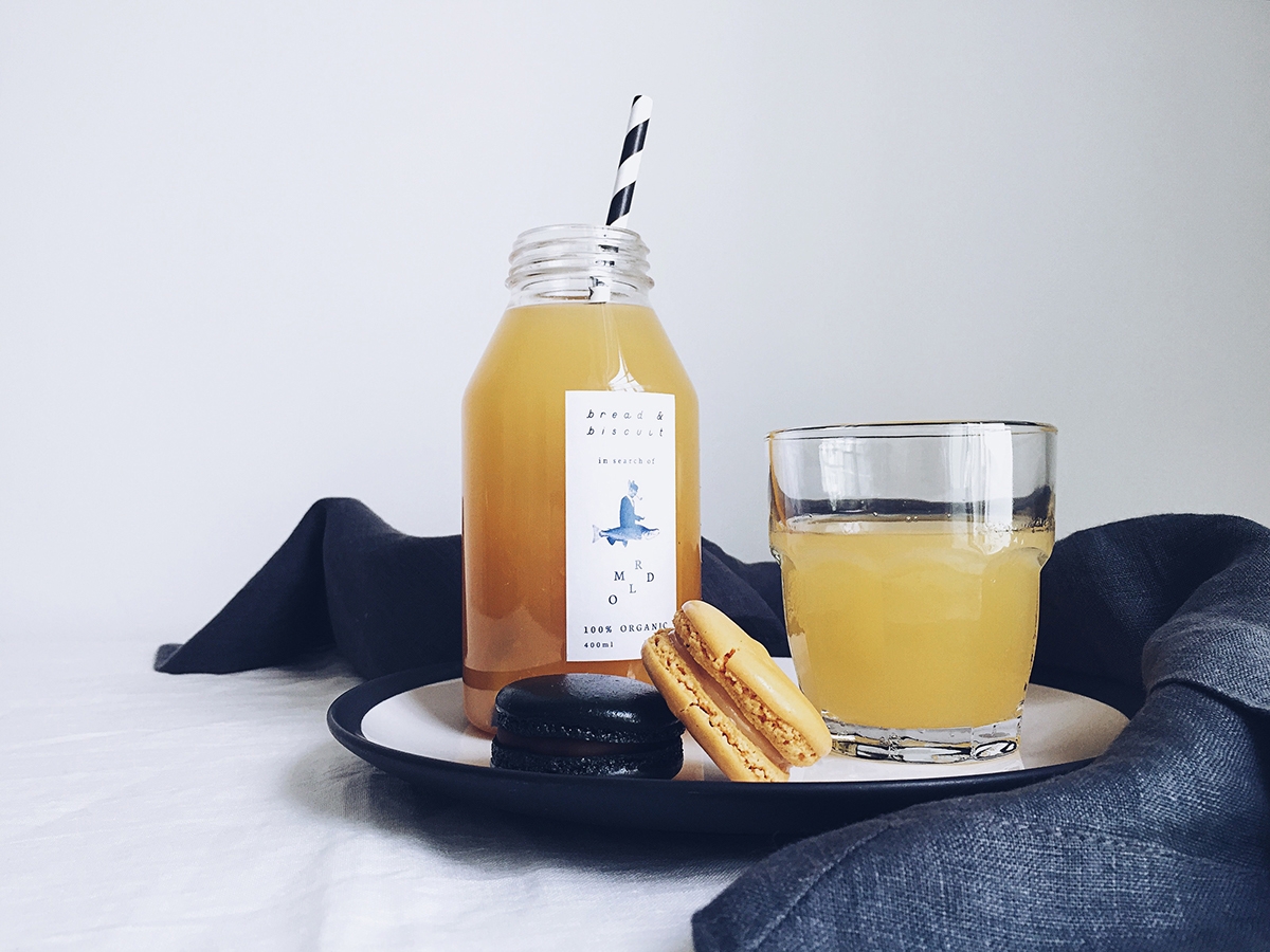 概念化早餐，面包與餅干食品飲料包裝設(shè)計(jì)