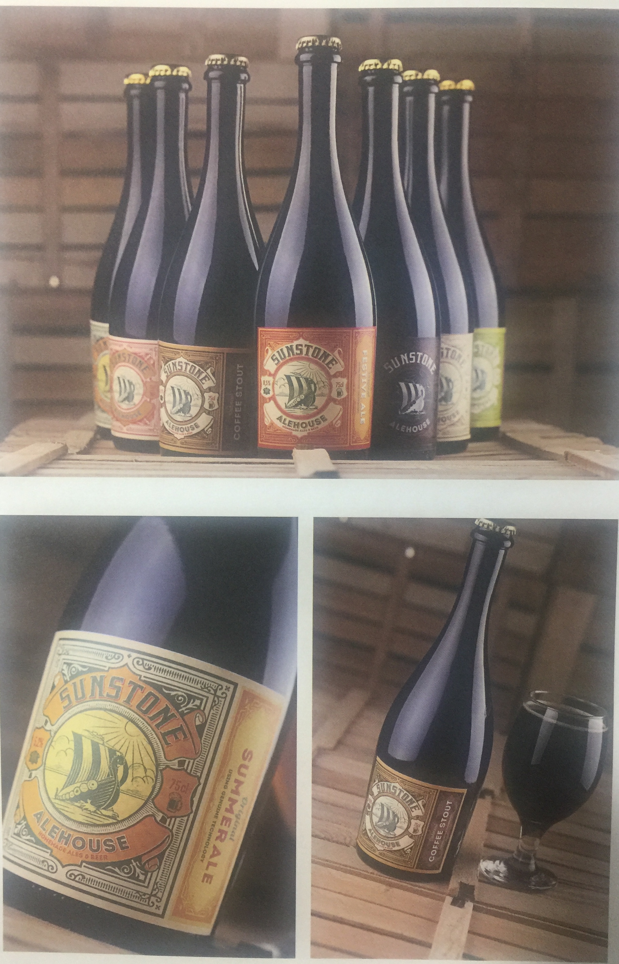 勇敢的維京人、美麗的“太陽石”傳說——自制啤酒包裝設(shè)計