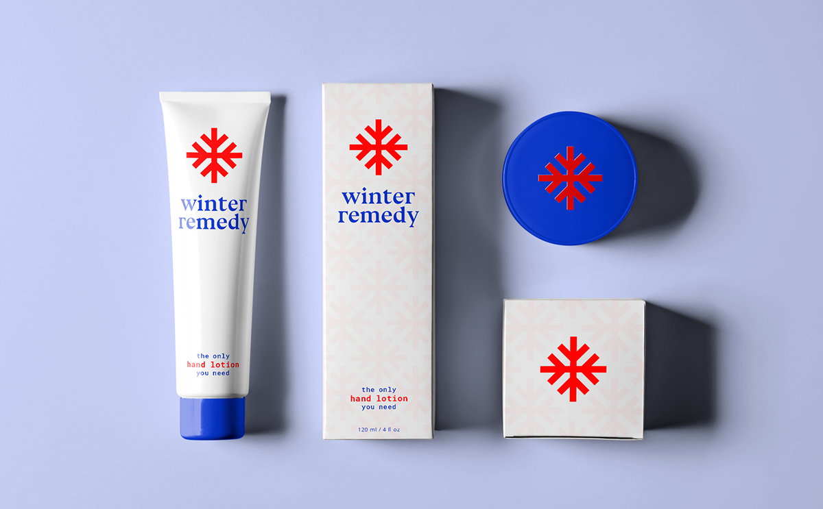 冬季護膚品包裝設(shè)計