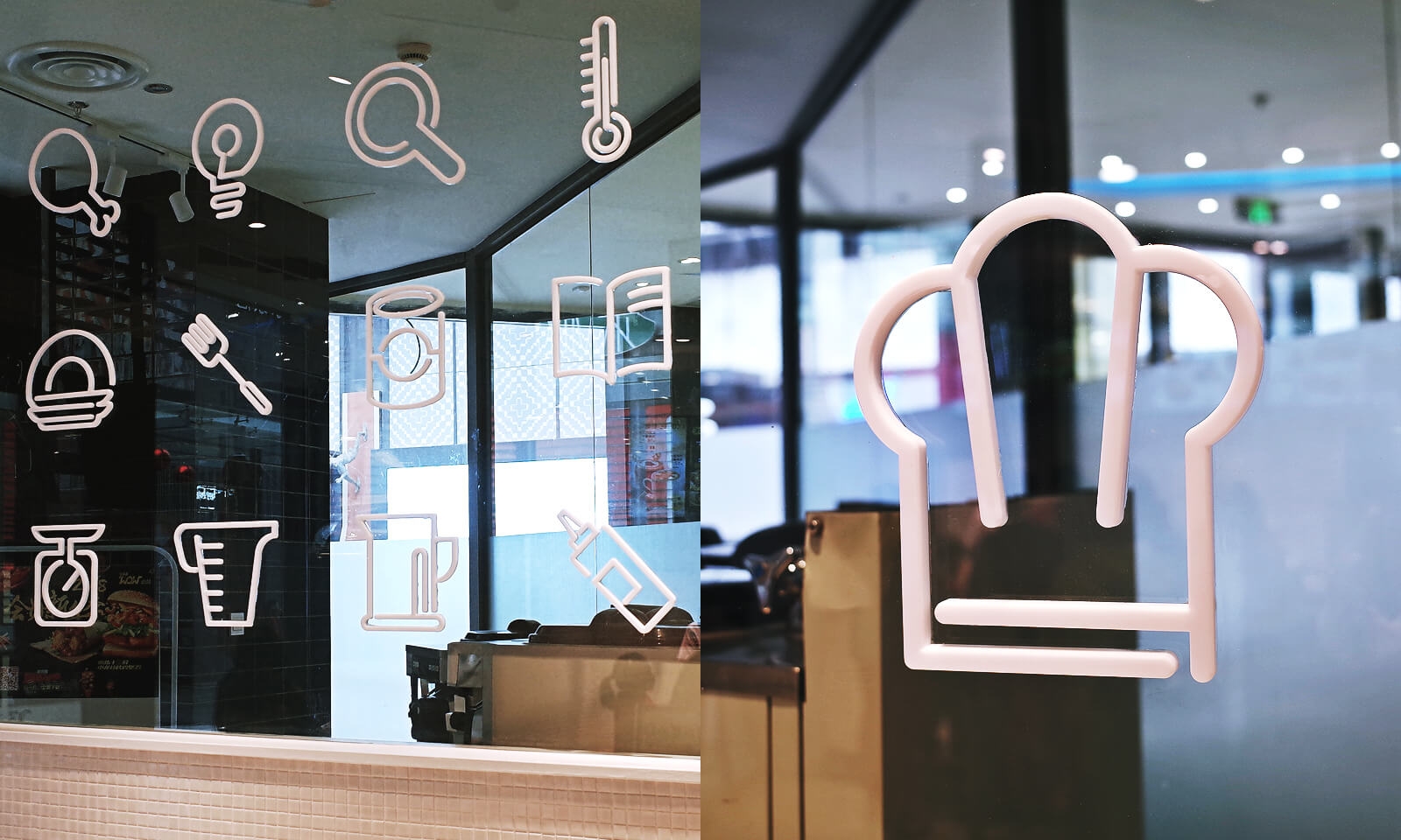 經(jīng)常去肯德基，卻沒有發(fā)現(xiàn)墻上的小巧思|壁畫插畫設計